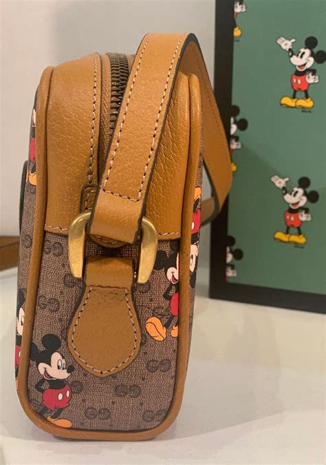 gucci mickey mouse shopping bag|Gucci Mickey Mouse handbag.